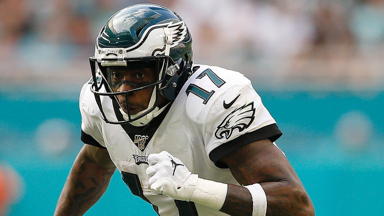 Alshon Jeffery is yet to feature for the Eagles in 2020