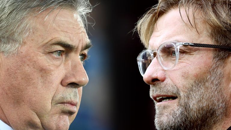 Carlo Ancelotti and Jurgen Klopp