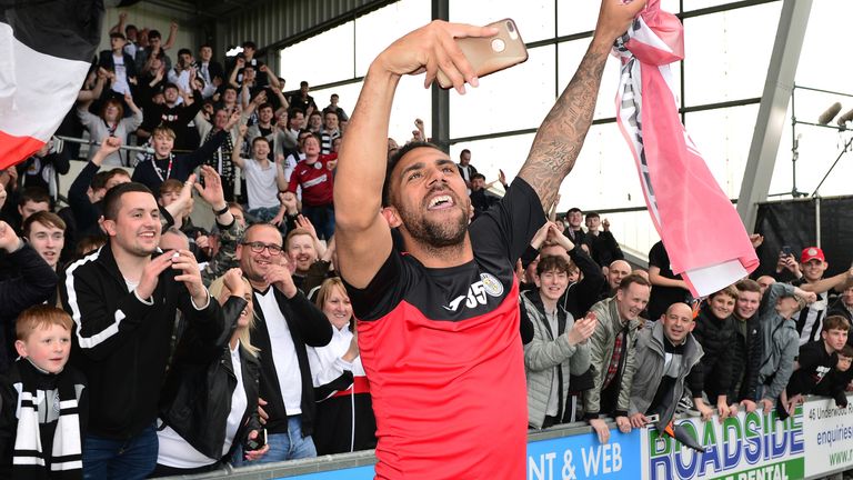 Anton Ferdinand last played for St Mirren and helped the Scottish side stay in the Premiership when winning their play-off against Dundee United at the end of the 2018-19 season