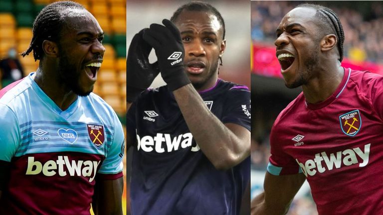 Michail Antonio signed for West Ham from Nottingham Forest in 2015 for around £7m 
