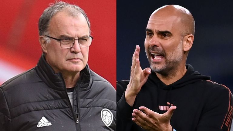 Marcelo Bielsa and Pep Guardiola for feature