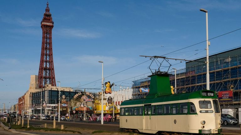 Rangers and Celtic fans have been urged not to visit Blackpool to watch the Old Firm game