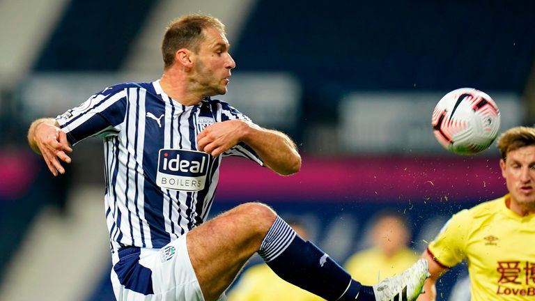 Ivanovic produced a solid display at the heart of West Brom's defence