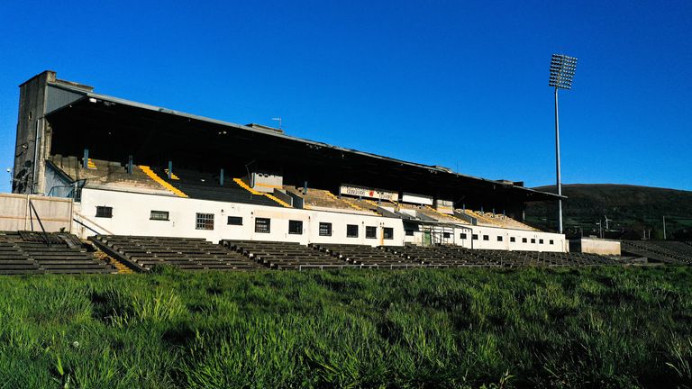 The stadium has been lying derelict in recent years