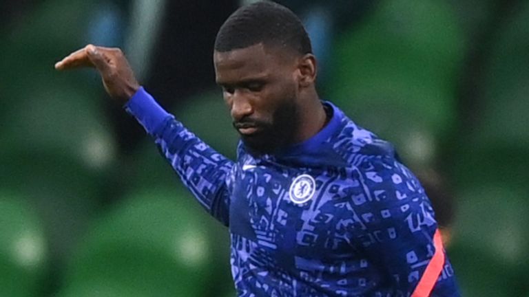 Antonio Rudiger made his first start of the season for Chelsea against Krasnodar