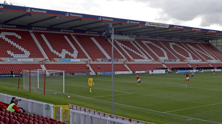 Swindon's home Sky Bet League One match against Accrington Stanley has been called off because of the coronavirus pandemic