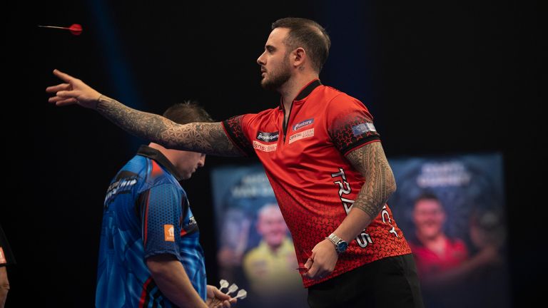 BOYLE SPORTS WORLD GRAND PRIX 2020.RICOH ARENA.COVENTRY.PIC;LAWRENCE LUSTIG.ROUND 1 .DARYL GURNEY V JOE CULLEN.JOE CULLEN IN ACTION