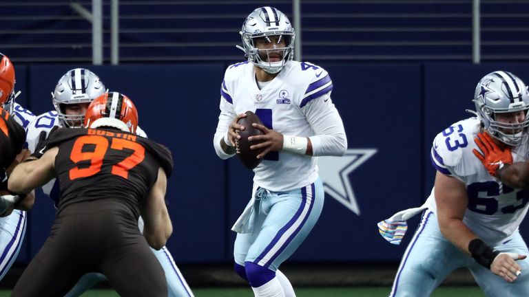 Dak Prescott threw for more than 500 yards and four touchdowns - but it was not enough