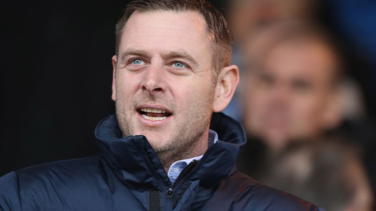 Darragh MacAnthony chairman of Peterborough United during the Emirates FA Cup Fourth Roundat ABAX Stadium on January 27, 2018 in Peterborough, England. (Photo by Mark Thompson/Getty Images)