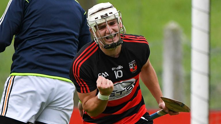 Hutchinson was in devastating form as the city club won a seventh county title in succession
