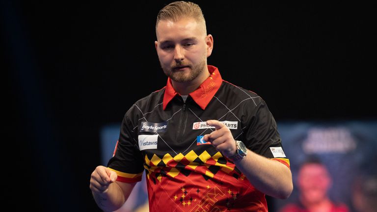 Dimitri Van den Bergh is hoping to add the World Grand Prix to the World Matchplay title he won just a couple of months ago