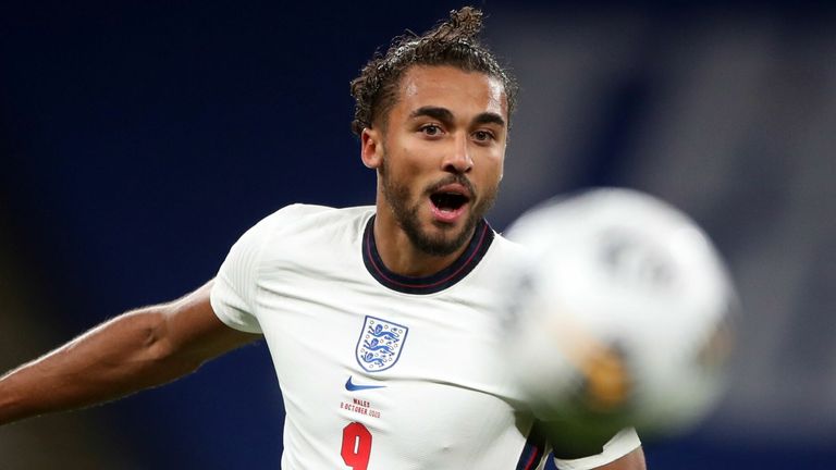 Dominic Calvert-Lewin took just 26 minutes of his England debut to score his first Three Lions goal, and 10th of the season