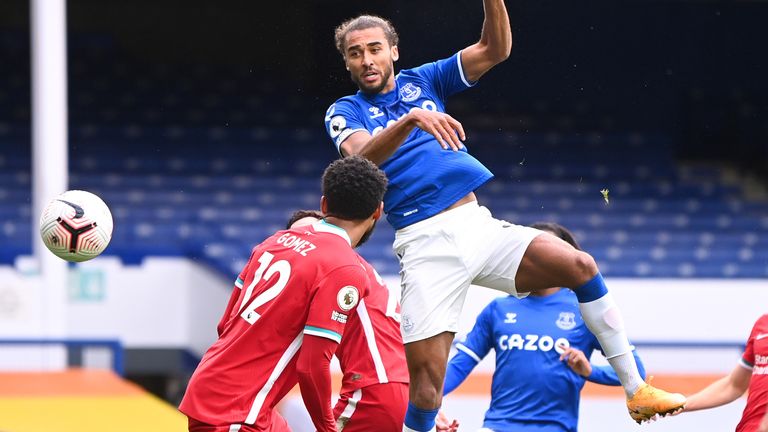 Dominic Calvert-Lewin heads Everton level