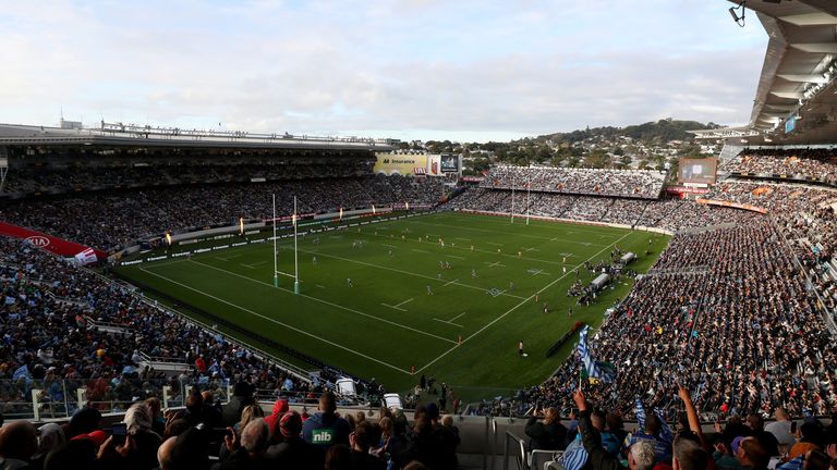 General view of Eden Park in Auckland