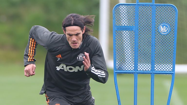 Edinson Cavani is expected to provide competition in Manchester United's attacking options