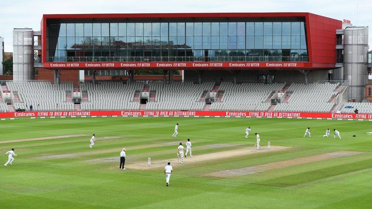 Emirates Old Trafford during Test match between England and Pakistan