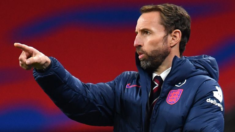 England manager Gareth Southgate during the friendly win over Wales