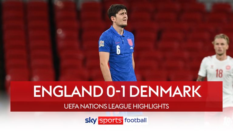 England 0-1 denmark