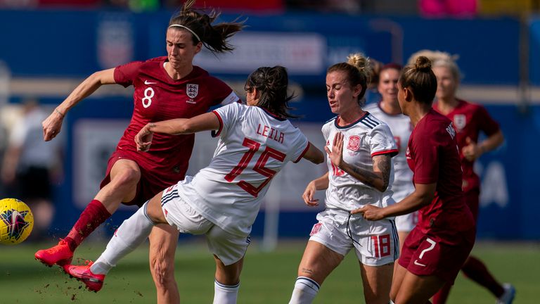 England last played in March against Spain in the SheBelieves Cup 