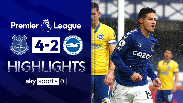 Everton v Brighton highlights new
