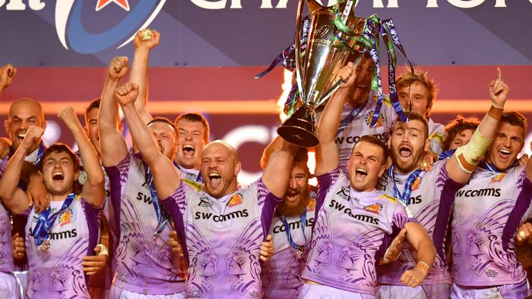 Exeter were crowned the champions of Europe for the first time