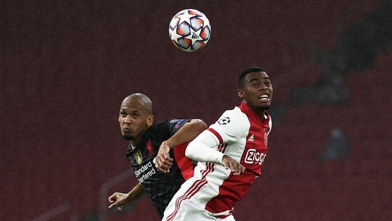 Fabinho relished the battle at centre-back for Liverpool against Ajax