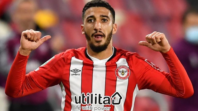 Said Benrahma has scored two goals in three appearances for Brentford this season