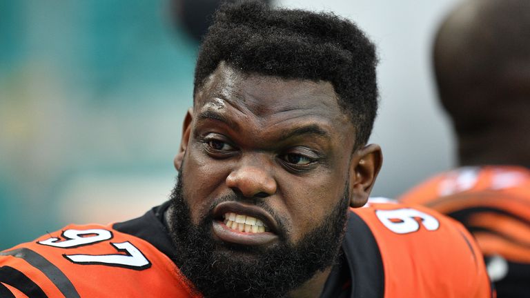 The Bengals drafted Geno Atkins in the fourth round of the 2010 NFL Draft
