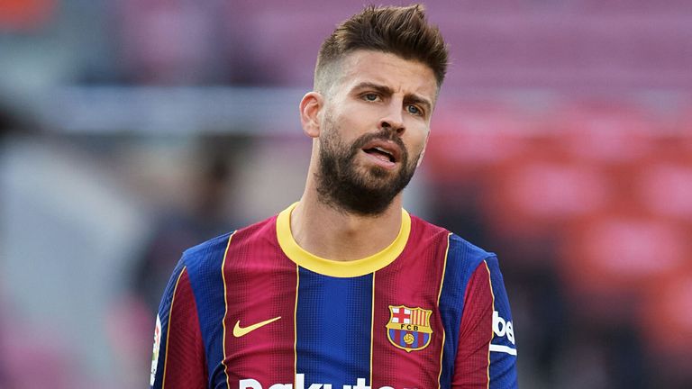 Barcelona defender Gerard Pique has been outspoken against the board