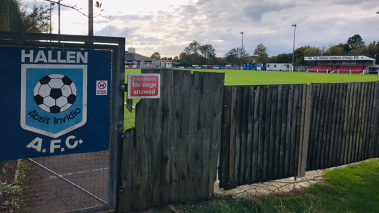 Hallen AFC play in Step 5 of the National League pyramid system