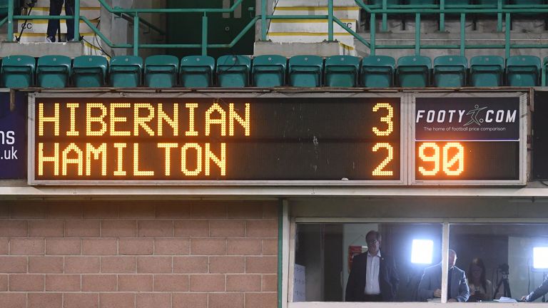 Hibernian held on for victory at Easter Road