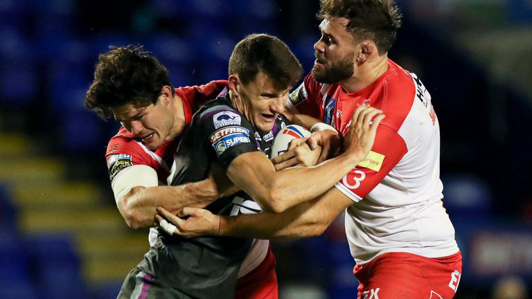 Innes Senior scored the only try for  Wakefield Trinity against Saints