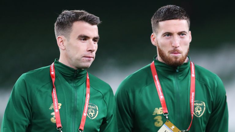 Seamus Coleman and Matt Doherty are likely to feature for the Republic of Ireland against England at Wembley