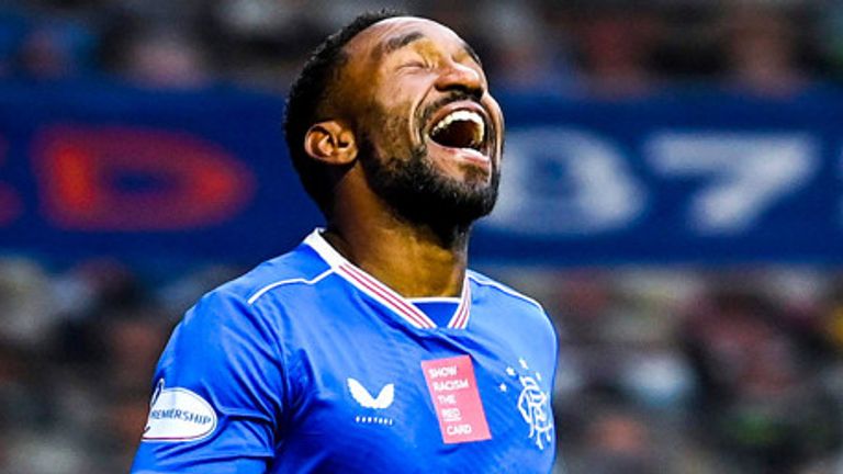 Jermain Defoe scored Rangers&#39; second against Livingston