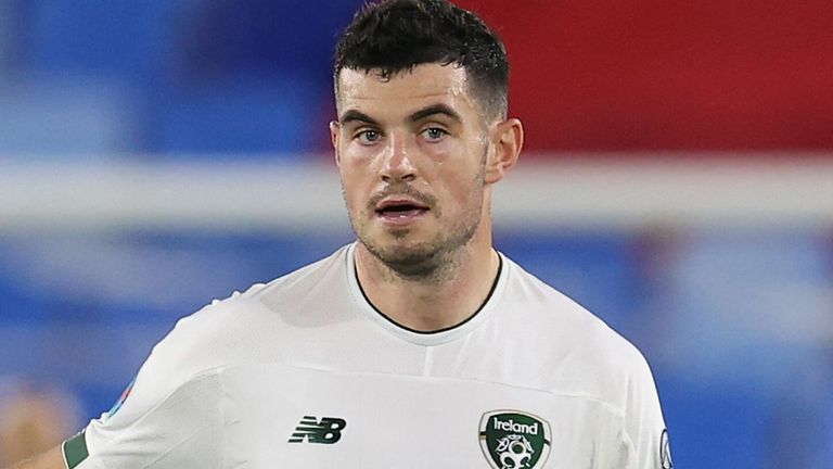 Sheffield United defender John Egan was one of five players forced to withdraw from the Republic of Ireland squad