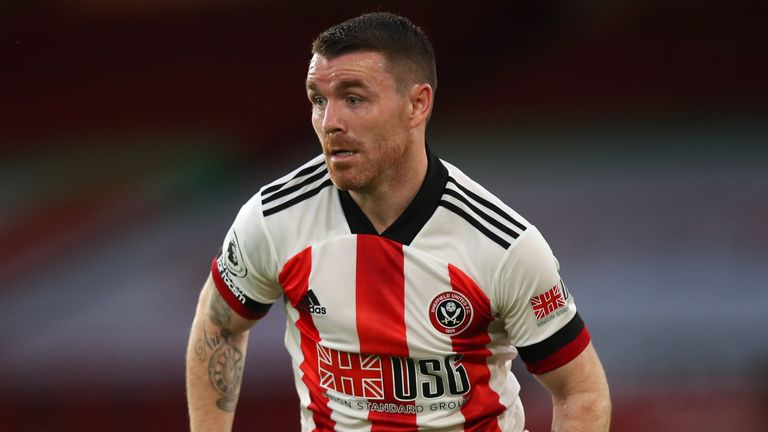 John Fleck in action for Sheffield United