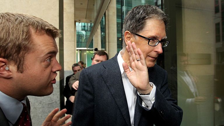 John W Henry initially refused to talk to Sky Sports News reporter Bryan Swanson after taking over Liverpool