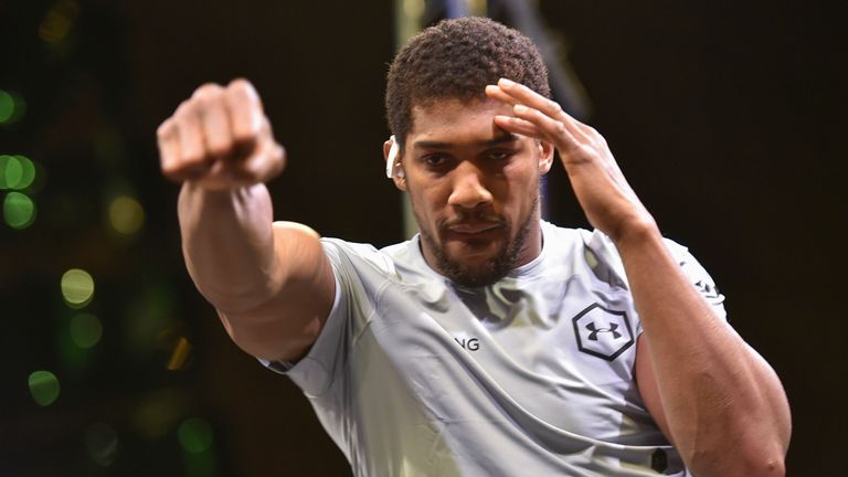 World heavyweight champion Anthony Joshua has called for change in Nigeria