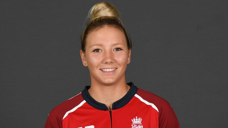 Katie George has played two ODIs and five T20 internationals for England Women so far