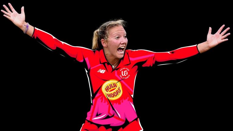 Seamer Katie George has re-signed for the Welsh Fire for the 2021 edition of The Hundred