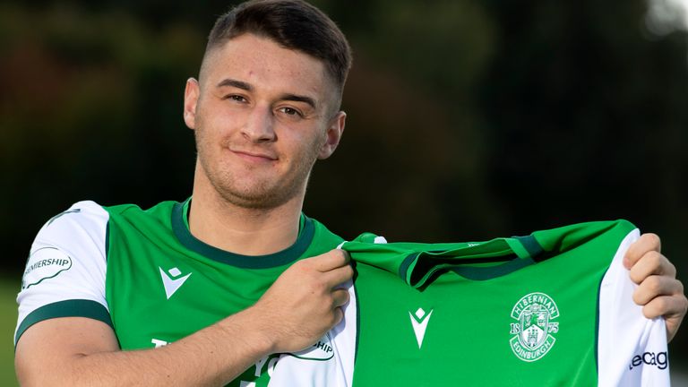 Kyle Magennis has signed a five-year deal with Hibs
