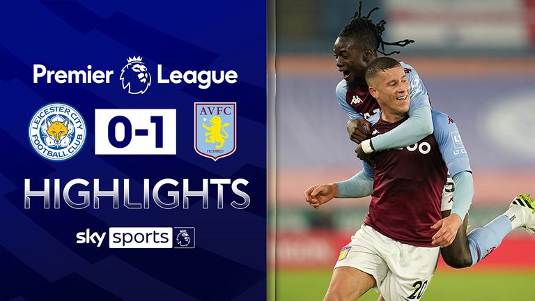 Leicester v Aston Villa highlights
