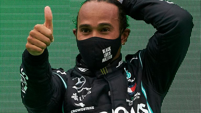Lewis Hamilton is currently 77 points clear in the standings with five races remaining in 2020