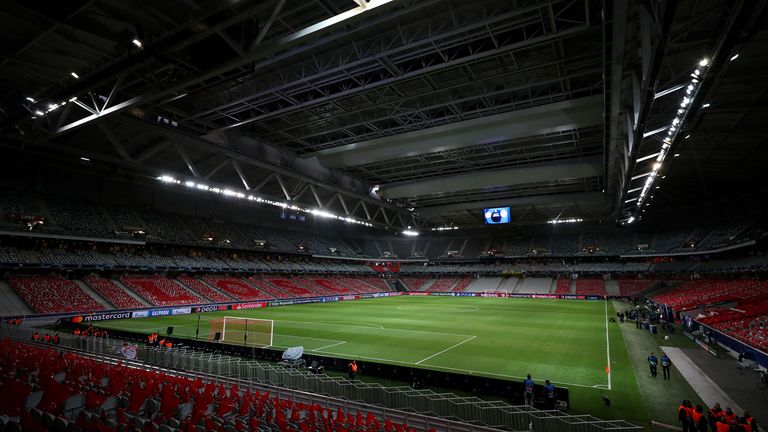 Lille's Stade Pierre Mauroy stadium