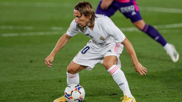 Real Madrid midfielder Luka Modric remains Croatia's star play