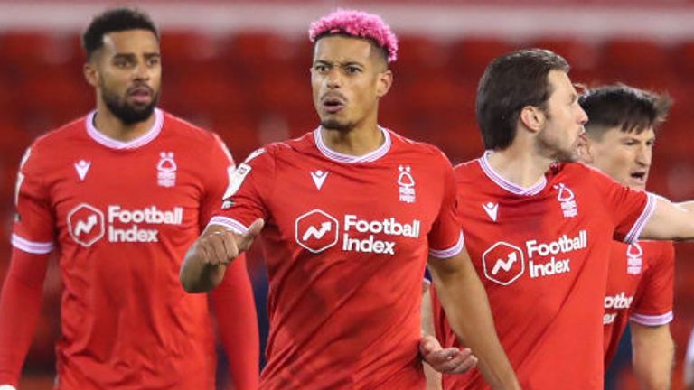 Lyle Taylor equalised for Nottingham Forest