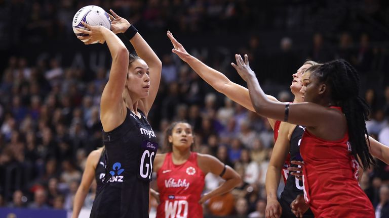 Maia WIlson of the Silver Ferns