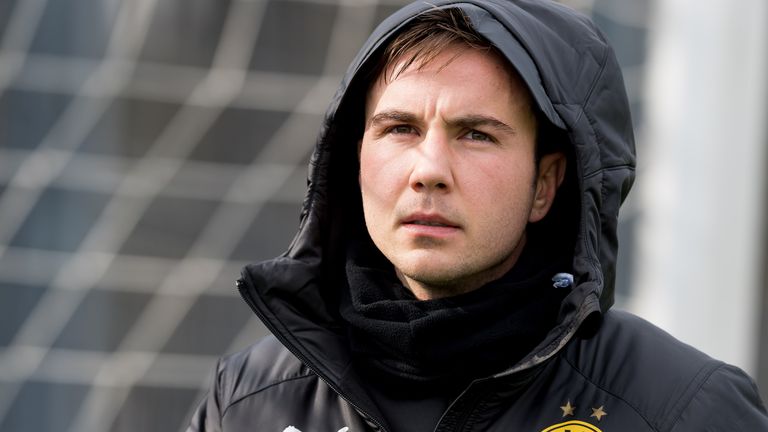 Mario Gotze joins PSV on a two-year deal