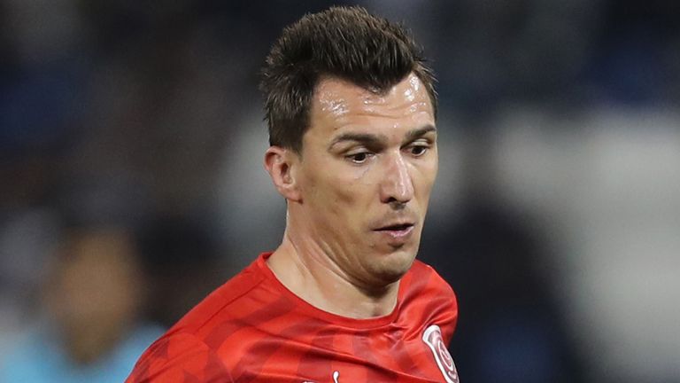 Mario Mandzukic only made a handful of appearances for Al-Duhail