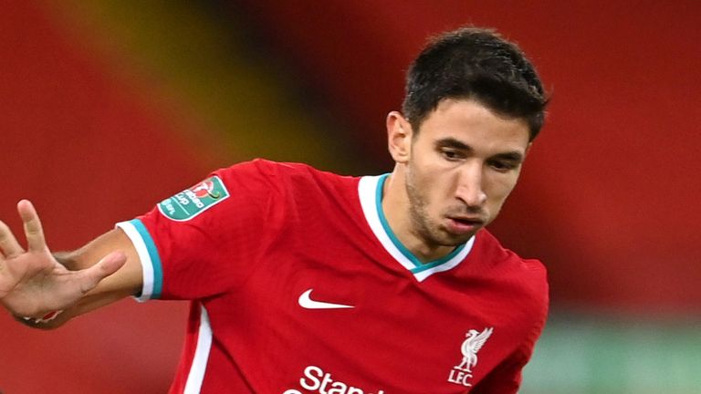 Marko Grujic started Thursday's Carabao Cup penalty shoot-out win against Arsenal